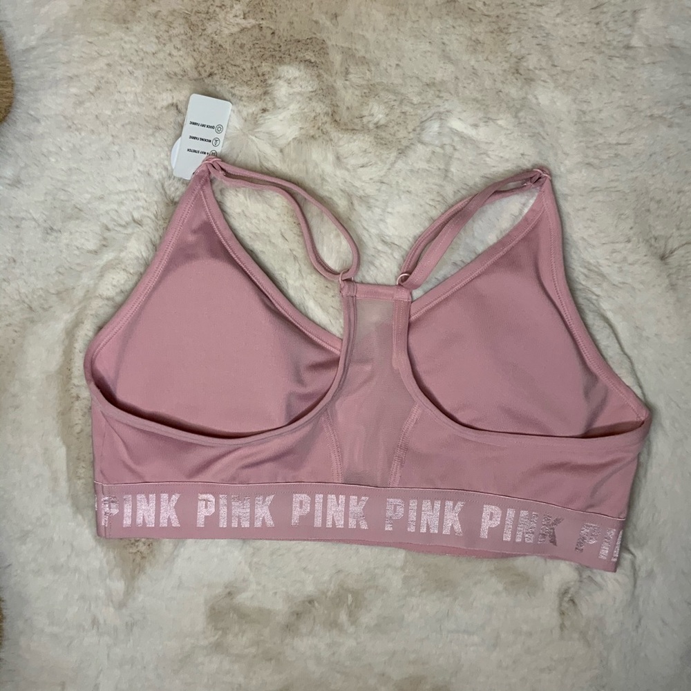 VS Pink Sport Ultimate Lightly Lined Sport Bra Top - Picture 2 of 2